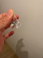 Swarovski Druppel Oorbellen, Overige materialen, Hangers, Wit, Zo goed als nieuw