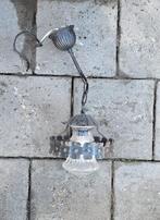 oude hang lampen, Ophalen, Gebruikt, Glas, Oud