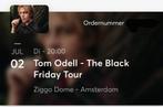 Tom Odell staanplaatsen, Tickets en Kaartjes, Concerten | Overige, Juli, Twee personen, Concert