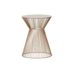Bijzettafel Suus - Staal | Luxe & Design | HUUS Outlet, 45 tot 60 cm, Minder dan 55 cm, Metaal of Aluminium, Rond