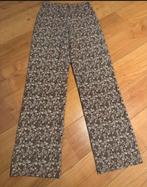 Costes Broek Maat XS - Bloemenprint, Bruin, Ophalen of Verzenden, Zo goed als nieuw, Maat 34 (XS) of kleiner