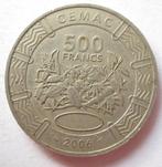500 francs Centraal Afrika 2006 KM 22, Postzegels en Munten, Ophalen of Verzenden, Overige landen, Losse munt