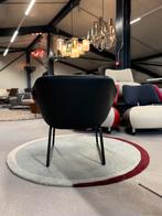 2 Als nieuw Montis Ella Fauteuil zwart leer design stoel, Ophalen of Verzenden, Zo goed als nieuw, Montis, 50 tot 75 cm