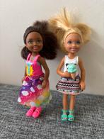2 Barbie Chelsea Poppen met Kleding en Extras, Ophalen of Verzenden, Zo goed als nieuw, Barbie