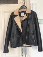Leren Goosecraft Biker, maat M, Kleding | Dames, Jassen | Winter, Ophalen, Zo goed als nieuw, Maat 38/40 (M), Zwart