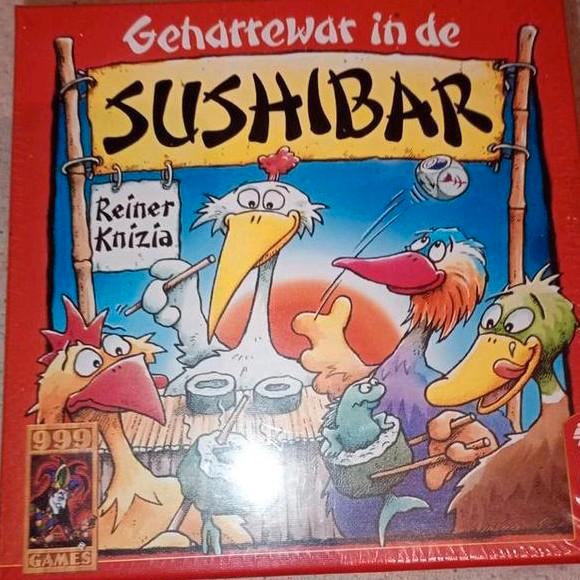 Geharrewar in de Sushibar - Leuk dobbelspel!, Hobby en Vrije tijd, Gezelschapsspellen | Bordspellen, Nieuw, Een of twee spelers