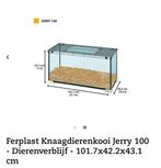 Knaagdierenkooi, Dieren en Toebehoren, Knaagdieren en Konijnen | Hokken en Kooien, Kooi, Minder dan 75 cm, Zo goed als nieuw, Ophalen