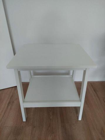 2x Bijzettafel Ikea Lunnarp (wit)