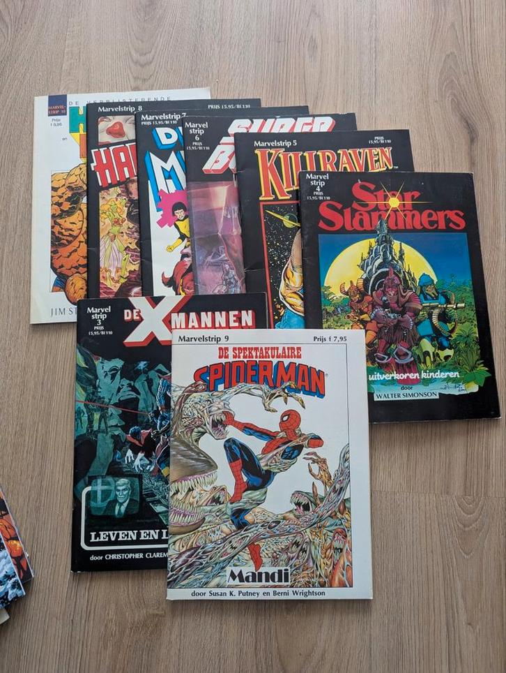 Diverse nummers van Marvelstrip, Boeken, Strips | Comics, Zo goed als nieuw, Meerdere comics, Europa, Ophalen of Verzenden