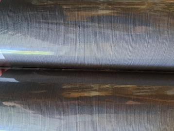 GRIJS LINNENLOOK BEHANG met een vinyl toplaag - BN 46673 beschikbaar voor biedingen