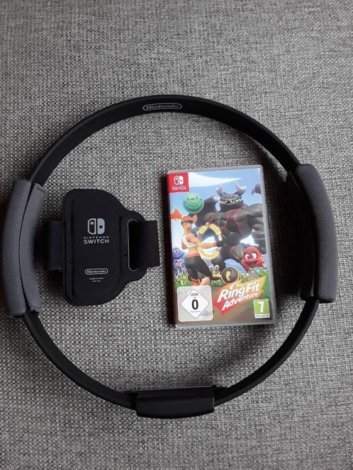 Nintendo Switch Game Ring Fit Adventure Compleet, Spelcomputers en Games, Games | Nintendo Switch, Zo goed als nieuw, Sport, 1 speler