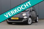 Fiat 500 1.0 Hybrid Lounge, BTW, CarPlay, Parkeersensoren, C, Euro 6, 4 stoelen, Leder en Stof, Zwart