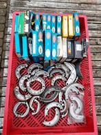 Partij remsegmenten, niet allemaal voorzien van veertjes, Fietsen en Brommers, Brommeronderdelen | Oldtimers, Ophalen of Verzenden