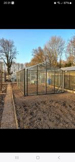 Tuinkas, Ophalen, Glas, Gebruikt, Aluminium