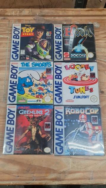 Gameboy 22 stuks compleet in doos 
