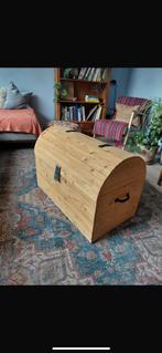 Te koop houten speelgoed/opberg kist, Ophalen, Zo goed als nieuw