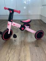 Kinderkraft 4tripe driewieler loopfiets - Roze/Zwart, Ophalen, Gebruikt, Loopfiets