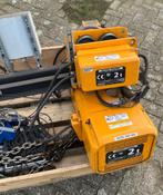 2x Kito corp elc takels met loopkat, Ophalen of Verzenden, Zo goed als nieuw