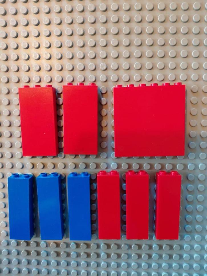LEGO  parts 3755 3754 en 2454, Kinderen en Baby's, Speelgoed | Duplo en Lego, Zo goed als nieuw, Lego, Losse stenen, Ophalen of Verzenden