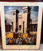 Oude schoolplaat nr. 23: Tempel salomon inwijding*, Ophalen