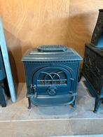 Jotul F8 Blue Black emaille, Huis en Inrichting, Kachels, Ophalen, Gebruikt, Houtkachel, Vrijstaand