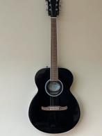 Fender FA-135 Concert Black akoestische westerngitaar, Ophalen, Zo goed als nieuw, Western- of Steelstringgitaar