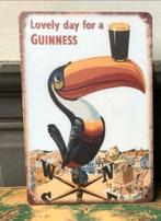 Wandbord tekstbord Guinness bar pub cafe mancave bord bier, Ophalen of Verzenden, Nieuw, Reclamebord, Plaat of Schild, Overige merken