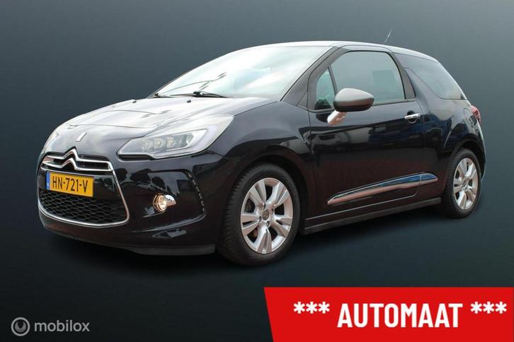 Citroen DS 3 1.2 PureTech So Chic 110 PK Automaat, Cruise, P, Auto's, Citroën, Bedrijf, Te koop, DS3, ABS, Achteruitrijcamera