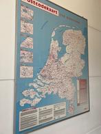 PTT Postcodekaart van Nederland - Posterbord 130 x 101 cm, 2000 tot heden, Landkaart, Nederland, Ophalen