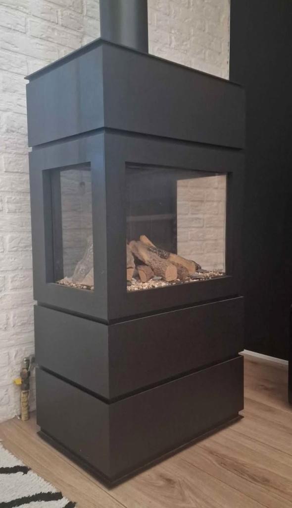 Gaskachel, Huis en Inrichting, Kachels, Zo goed als nieuw, Vrijstaand, Gaskachel, Gas, Ophalen