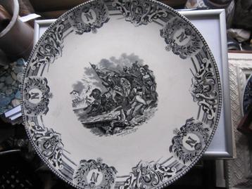Mooi grijstinten Napoleon Bord, Veldslag Arcole 1796 beschikbaar voor biedingen