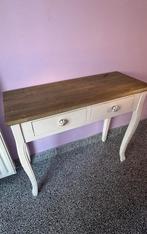 Brocante kaptafel, Huis en Inrichting, Tafels | Kaptafels, Ophalen, 50 tot 100 cm, Zo goed als nieuw, Minder dan 100 cm