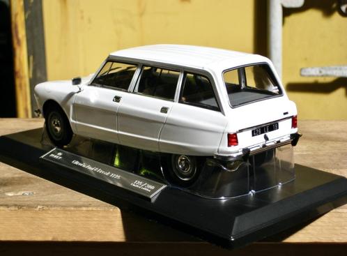 Citroen Ami 8 Break 1975 wit Norev limited edition 1:18, Hobby en Vrije tijd, Modelauto's | 1:18, Nieuw, Norev, Ophalen of Verzenden
