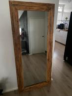 Spiegel drijfhout 180 cm, Huis en Inrichting, Woonaccessoires | Spiegels, Ophalen, Zo goed als nieuw, Rechthoekig, 150 tot 200 cm