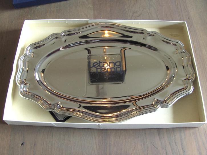 Serveerschaal RVS Letang Remy Paris Stijl: Regence Miroir, Huis en Inrichting, Keuken | Servies, Nieuw, Schaal of Schalen, Overige stijlen