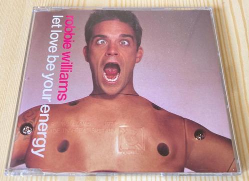 CD Single Robbie Williams - Let Love Be Your Energy (4 Track, Cd's en Dvd's, Cd Singles, Zo goed als nieuw, Pop, 1 single, Maxi-single