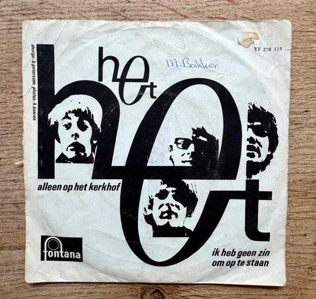 Het - Ik heb geen zin om op te staan NEDERBEAT, Cd's en Dvd's, Vinyl Singles, Gebruikt, 7 inch, Single, Ophalen of Verzenden