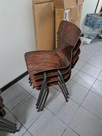 obo eromes wijchen kinderstoelen design, Huis en Inrichting, Stoelen, Ophalen, Mid century, Bruin, Zo goed als nieuw