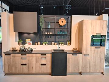 ACTIE! Pronorm keuken mercato eiken met granieten blad  beschikbaar voor biedingen