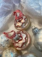 Cupcake kerstbal twee stuks, Diversen, Kerst, Ophalen of Verzenden, Zo goed als nieuw