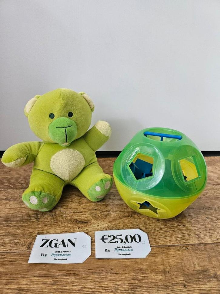 Tupperware tuppertoys Hollebol vormenstoof groen geel, Huis en Inrichting, Keuken | Tupperware, Zo goed als nieuw, Overige typen