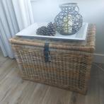 Rieten mand -groot, Huis en Inrichting, Woonaccessoires | Schalen en Manden, Ophalen, Gebruikt, Mand, Riet
