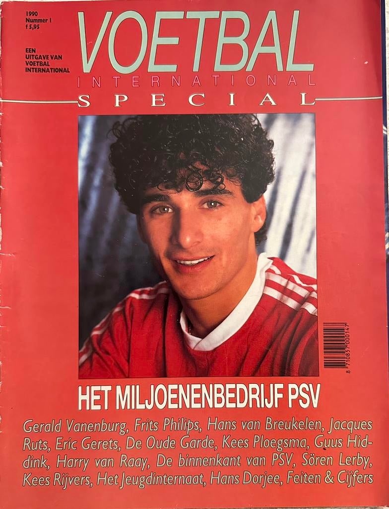Voetbal International (VI) Special 1/1990 - PSV Special, Ophalen of Verzenden, Gelezen, Sport en Vrije tijd