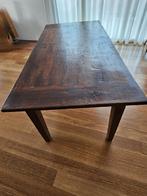 Hardhouten koloniale eettafel, Huis en Inrichting, Tafels | Eettafels, Ophalen, 50 tot 100 cm, Zo goed als nieuw, 150 tot 200 cm