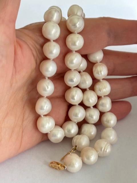 Bloedmooie Parel Ketting Enorm Zuidzee Barok Parels14K Goud, Sieraden, Tassen en Uiterlijk, Kettingen, Nieuw, Goud, Wit, Ophalen of Verzenden