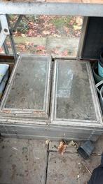 8x glas in aluminium profiel voor kweekbak, Tuin en Terras, Kweekspullen, Ophalen, Gebruikt, Kweekbak