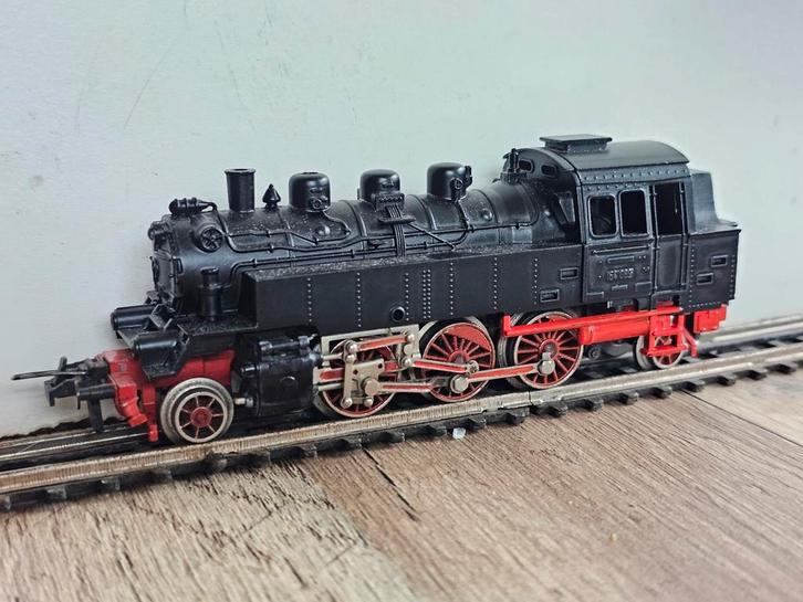 modeltrein Ho trix-express BR-64 stoomlokomotief metalen kap, Hobby en Vrije tijd, Modeltreinen | H0, Gebruikt, Locomotief, Gelijkstroom