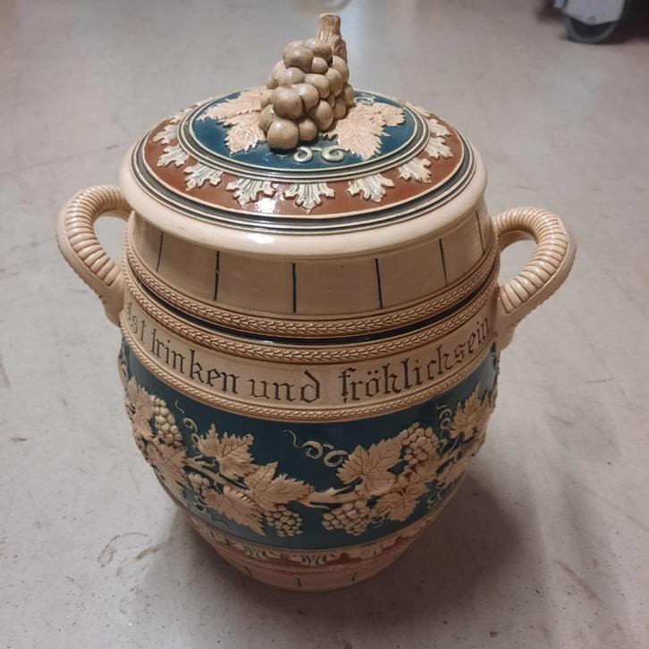 Grote antieke Duitse aardewerk /keramische pot, Antiek en Kunst, Antiek | Keramiek en Aardewerk, Ophalen of Verzenden