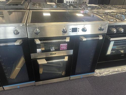 LEISURE CM90D530X  - INDUCTIE FORNUIS - 5 zones - 3 ovens -, Witgoed en Apparatuur, Fornuizen, Ophalen of Verzenden