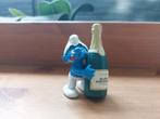 Smurf met champagne fles 20708 de Smurfen, Ophalen of Verzenden